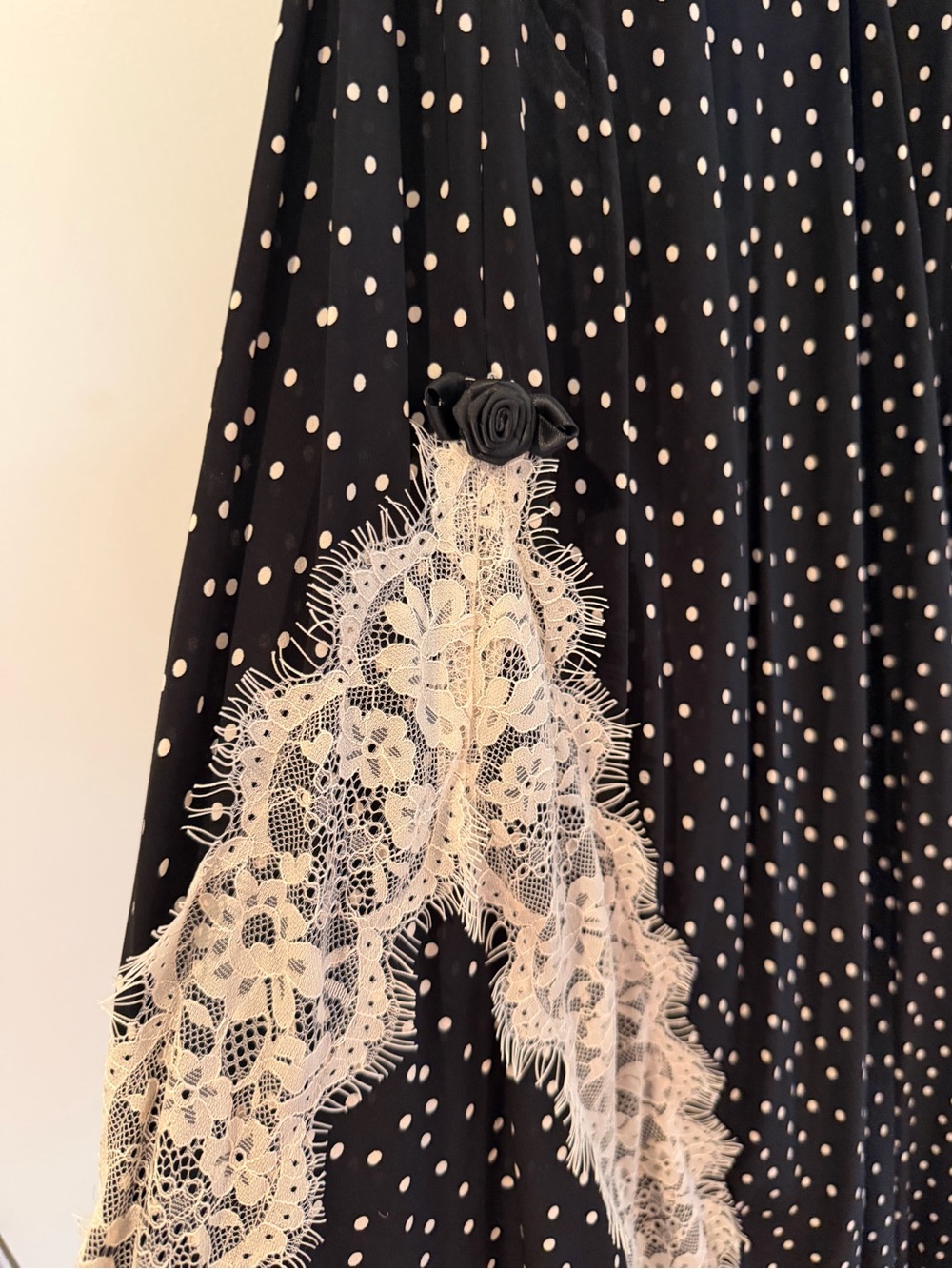 Hill House Francesca Dress in Black Polka Dot - Picture 7 of 8